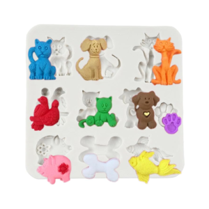 domestic animals silicone mould