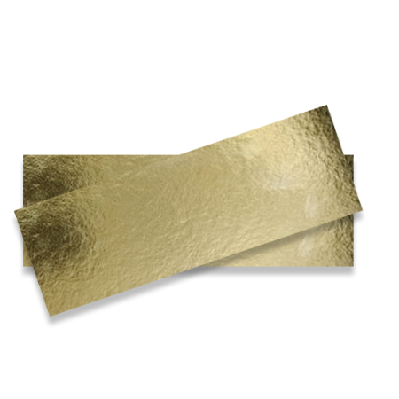 rectangular gold Cake board