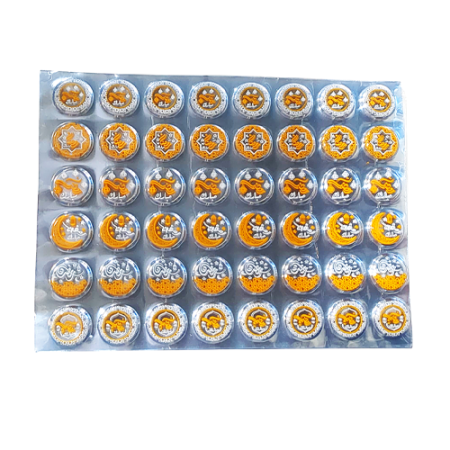 Chocolate Transfer Sheet Disk Ramadan Version-7