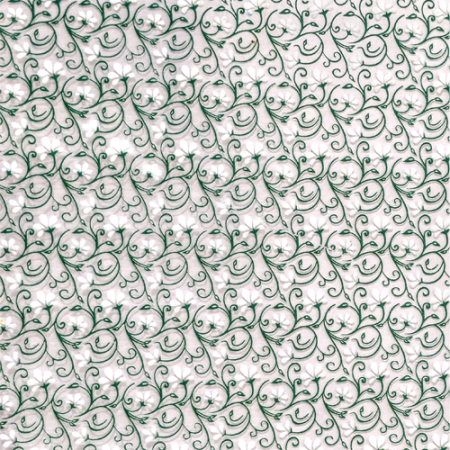 Chocolate Transfer Sheet A3 White Colour Flower Branch