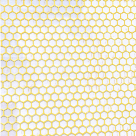 Chocolate Transfer Sheet A3 Yellow Colour Honeycomb