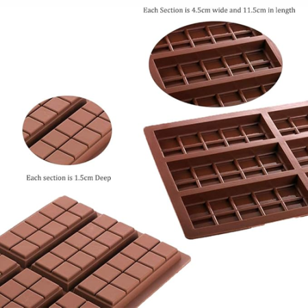 Dubai Kunafa Chocolate Silicone Mould 1