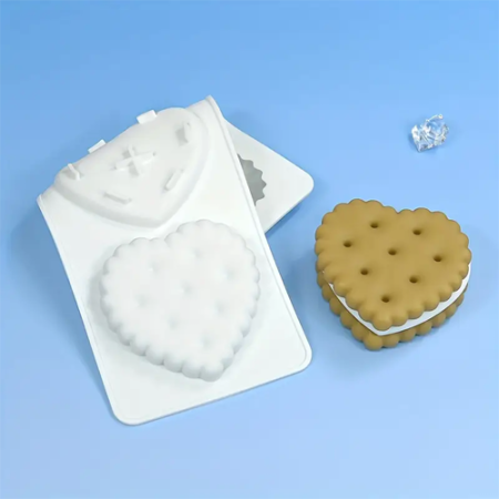 Heart shape Cookie Silicone Mould 1