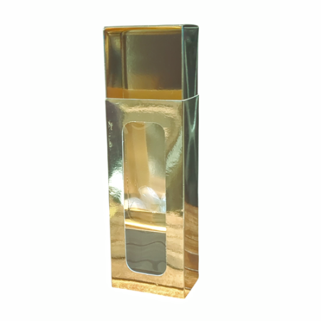 Rectangular Gold Colour Pastry Box 1