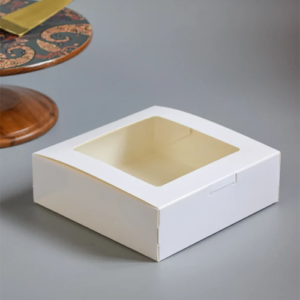 Brownie box for 4
