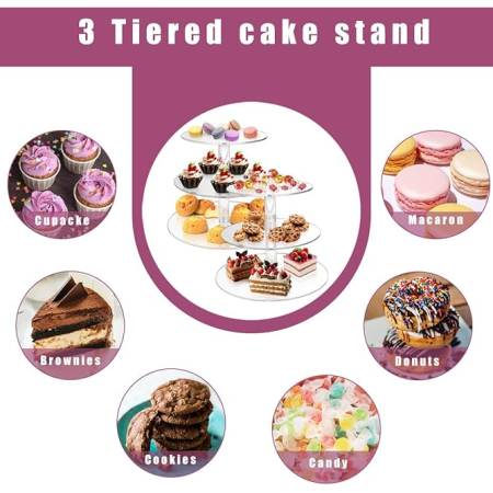 Cupcake stand 3tier 3