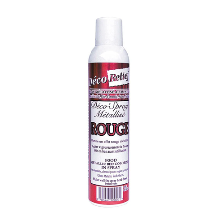 Deco Relief Metallic Rouge Spray