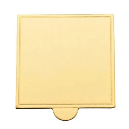 Mini Square Gold Pastry Board