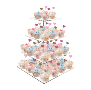 Square Acrylic Cupcake Stand