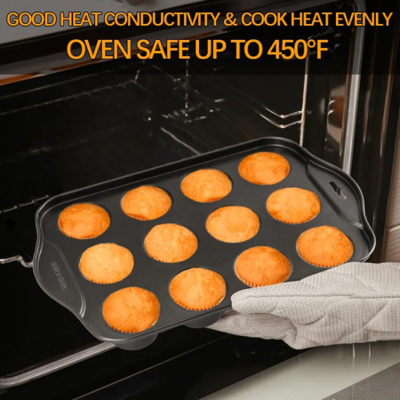 Bottom removable cupcake pan 1