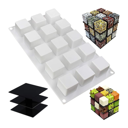 Square shape mousse mould
