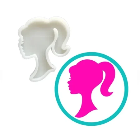 Girl Face shape silicone mould