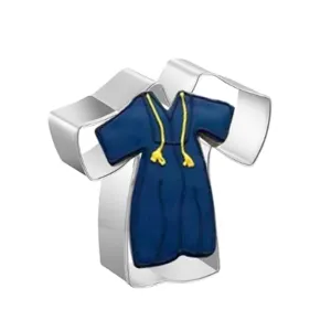 Graduation Dress shape cookie cutter 1