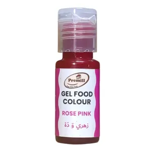 Premill Gel Food Colour Rose Pink 20gm