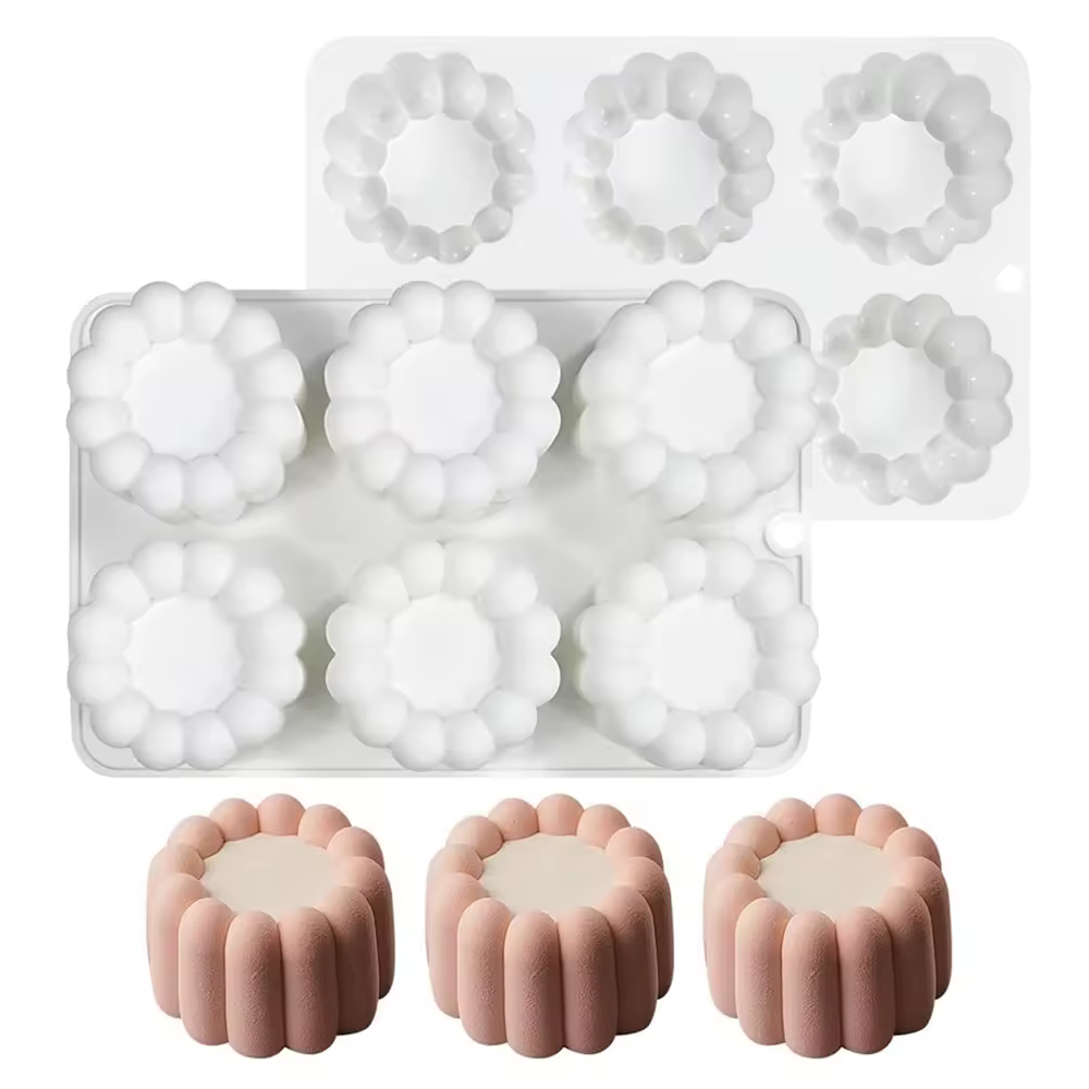 6 Cavity Concave Flower
